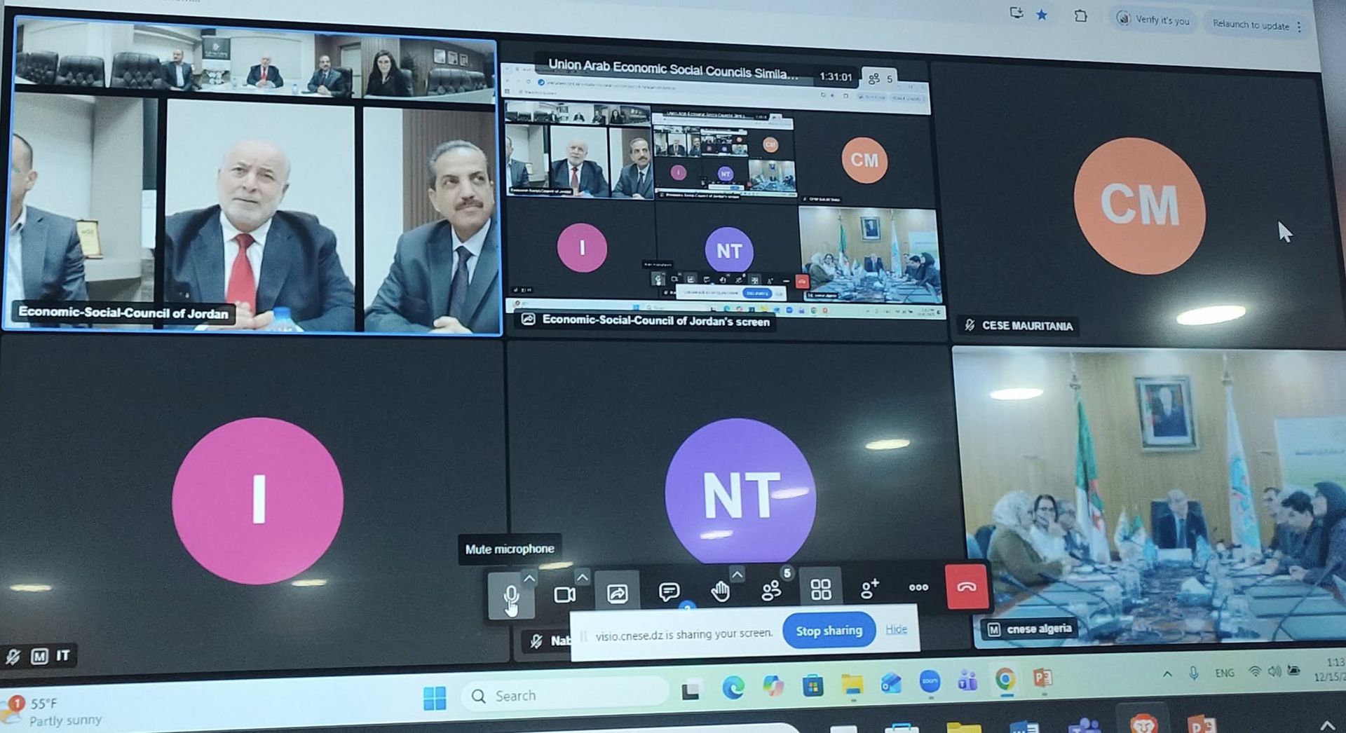 Organisation d’une journée d’information sur « La sécurité hydrique et la sécurité énergétique dans le monde arabe » et préparation des deux rapports le premier trimestre de l'année 2026