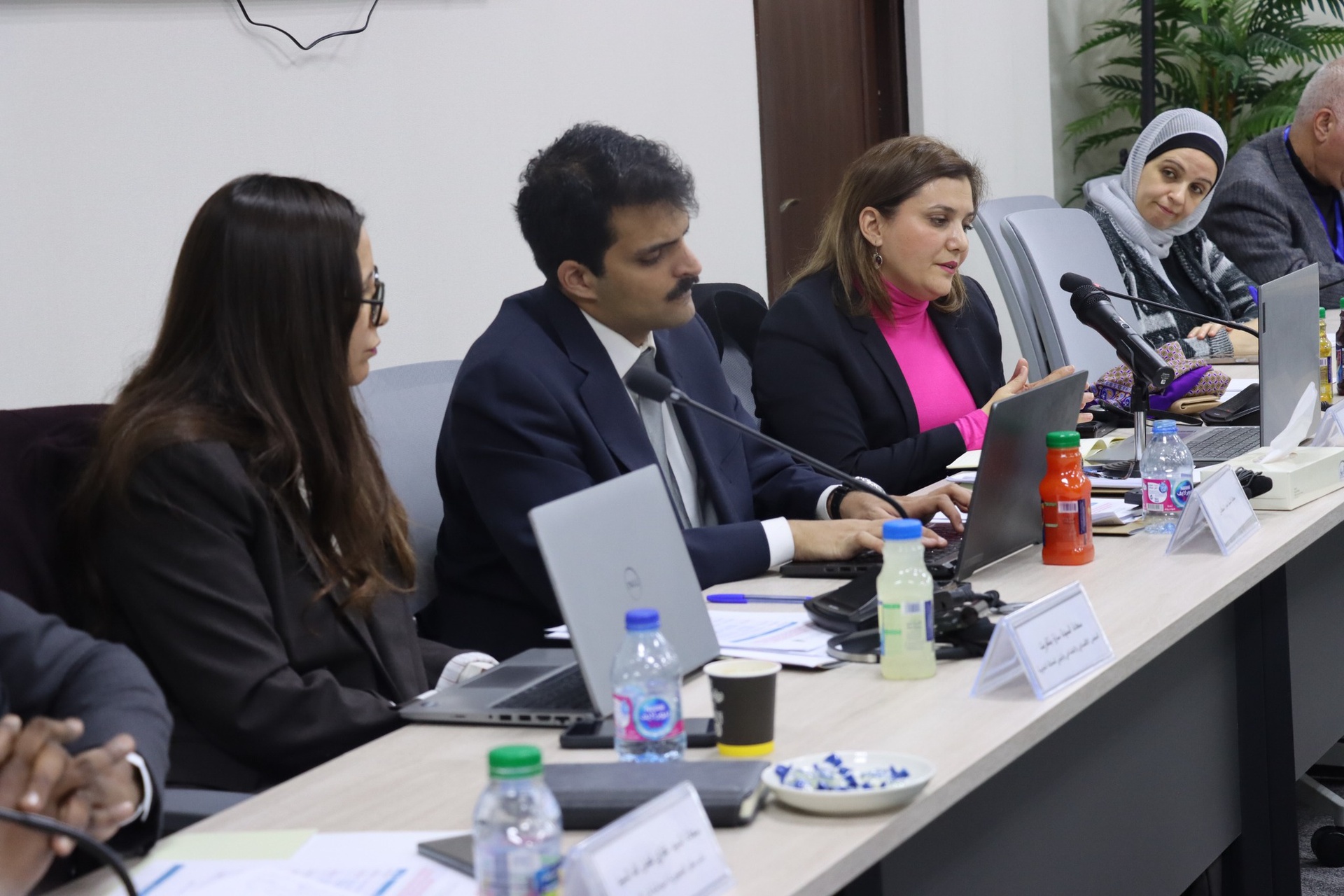 تنظيم ندوة حوارية حول "الميثاق المتوسطي الجديد" بين أعضاء اتحاد المجالس الاقتصادية و الاجتماعية العربية و الهيئات المماثلة لها و اللجنة الاقتصادية و الاجتماعية الأوروبية، بعمان